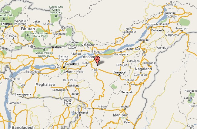 Assam Map